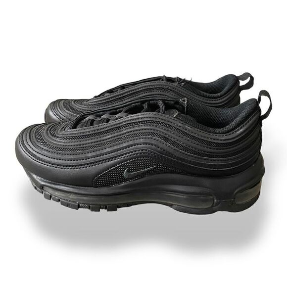 New Nike Womens Air Max 97 Triple Black Shoes Sneakers DH8016-002 size 6 - Picture 2 of 7